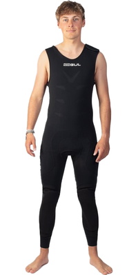 2026 Gul Mens Code Zero 1mm Long John Fato De Mergulho CZ4309/C2 - Black