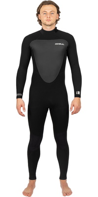 2026 Homem Generoso Response 5/3mm Gbs Back Zip Fato De Mergulho Re1213-c1 - Preto