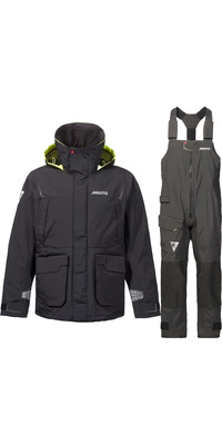 2026 Musto Casaco E Calças De Vela Masculinos BR1 Channel Sailing Jacket & Trouser Sailing Suit 82399B - Black