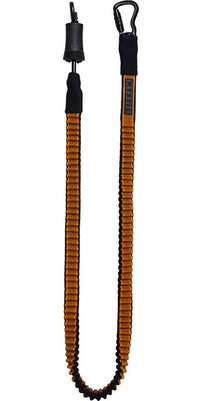 2026 Mystic Kite Safety Leash Long 35009.230280 - Black / Laranja