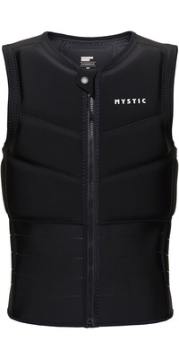 2026 Mystic Mens Star Front Zip Kite Impact Colete 35005.23023 - Black