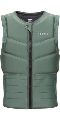 2025 Mystic Masculino Star Front Zip Kite Impact Colete 35005.23023 - Dark Olive