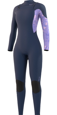 2025 Mystic Womens Jayde 3/2mm Double Chest Zip Wetsuit 35000.23001 - Navy