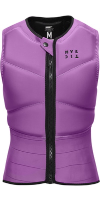 2025 Mystic Womens Star Front Zip Colete De Impacto 35005.230232 - Sunset Purple