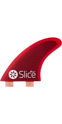 2026 Northcore Slice Barbatanas De Prancha De Surf Ultra-leves Com Núcleo Hexagonal S3 FCS SLI-01 - Red