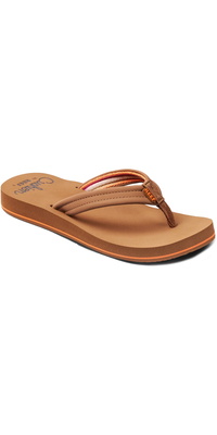 Chinelos Femininos Cushion Breeze Da Reef , Modelo 2026 CJ0184 - Tan / Smoothie