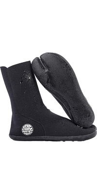2026 Rip Curl Bullet 3mm Botas Biqueira Divididas Pretas Wbo5am