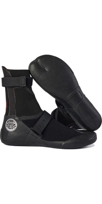 2026 Rip Curl Flashbomb 5mm Bota De Ponta De Neoprene Dividida 117msa - Preto