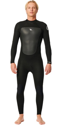 Rip Curl Omega F 5/3mm Back Zip Ato De Mergulho 2026 Para Homem 15GMFS - Black