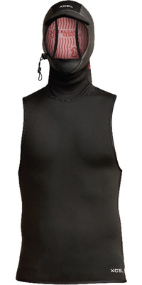 2026 Xcel Infiniti 2mm Neoprene Hooded Vest XW23ANR102H9 - Black