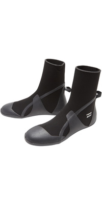 2025 Billabong Absolute 5mm Botas De Biqueira Redonda ABYWW00112 - Black