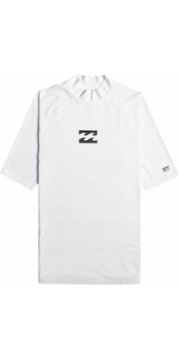 2026 Billabong Colete De Lycra De Manga Curta Waves All Day UV50 Para Homem EBYWR00101 - White