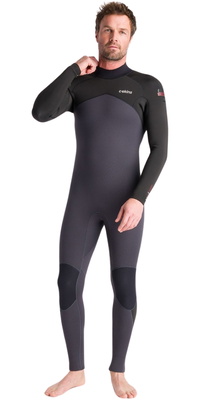 Skins NuWave Legend 5/4/3mm Back Zip Anthracite Black 2025 C- Fato De Mergulho Para Homem C-NLE54MBZ - / / Rust