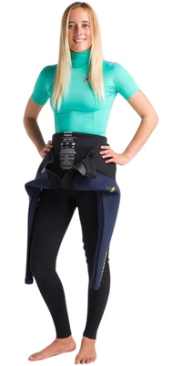 2026 C-Skins Colete De Lycra NuWave X De Manga Curta Com Gola Redonda Para Mulher C-NLYSSWT - Aqua / Lilás