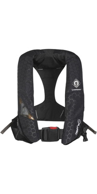 2026 Crewsaver Crewfit+ 180 ISO Single Automatic Lifejacket 9730BKAP - Black