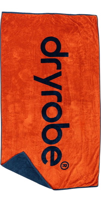 2026 Dryrobe Toalha De Praia Orgânica BEACH TOWEL ODSB - Orange / Deep Sea Blue