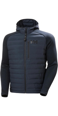 2025 Helly Hansen Masculino Arctic Ocean Hybrid Insulator Sailing Jacket 34074 - Navy
