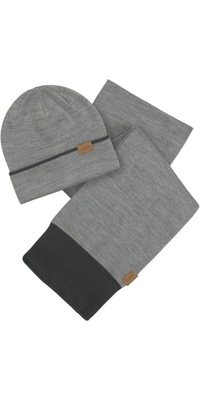 2025 Musto Conjunto De Gorro E Cachecol Com Bico 86123 - Grey Melange