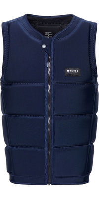 2026 Mystic Mens Star Front Zip Wake Impact Vest 35005.240245 - Navy