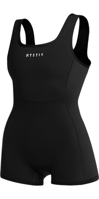2026 Mystic Feminino Lunar 2mm Zip Free Short Jane Wetsuit 35000.240213 - Black
