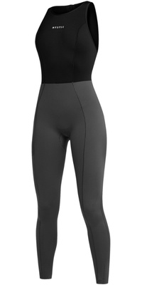 2026 Mystic Womens Lunar 2mm Back Zip Long Jane Fato De Mergulho 35000.240211 - Black