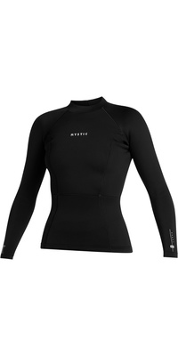 2026 Mystic Feminino Lunar 2mm De Manga Comprida Top De Roupa De Mergulho 35001.240224 - Black