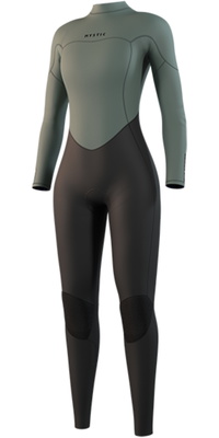 Mystic Star 3/2mm Back Zip 2026 Fato De Mergulho Para Mulher 35000.250054 - Dark Olive