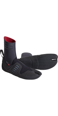 2026 ONeill Hyperfreak Fire 3mm Botas De Neoprene Com Biqueira Dividida 5528 - Black / Graphite