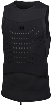 2026 ONeill Mens Neoprene Skins Rib Cage Vest 5622 - Black
