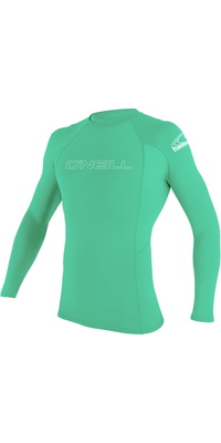 2026 ONeill Colete De Lycra De Manga Comprida Para Jovens Skins 3346 - Light Aqua