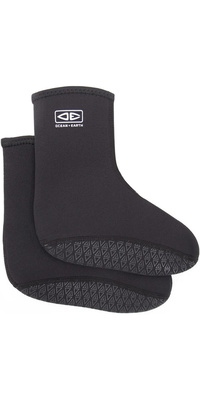 2026 Ocean And Earth 1mm Neoprene Neoprene Bootie Socks OESABO02 - Black