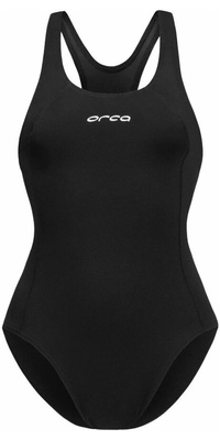 2026 Orca Womens Core One Piece Swimsuit MS51 - Black