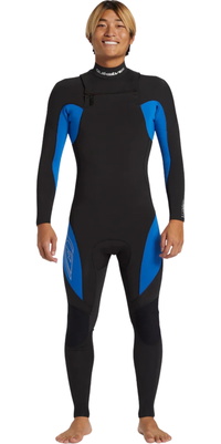 Quiksilver 4/3mm F Chest Zip Ato De Mergulho 2026 Mens Mercury AQYW103116 - Olympian Blue