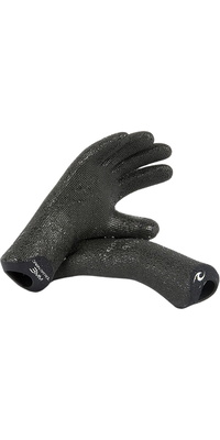 2025 Rip Curl Dawn Patrol 3mm Luvas De Neoprene Wgllbm - Preto