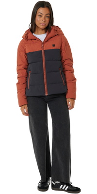 Rip Curl Mulher Anti Series Casaco Com Contraste 02HWJA - Rust