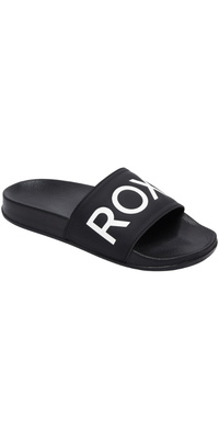 2025 Roxy Sandálias Deslizantes Femininas ARJL100679 - Black FG