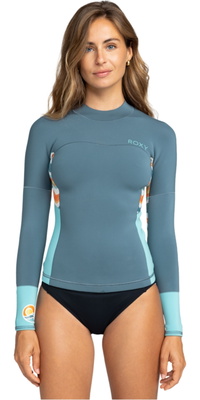 2025 Roxy Womens Swell Series 1mm Wetsuit Jacket ERJW803026 - Starglazer