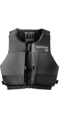 2026 Spinlock Foil Front Zip 50n Auxiliar De Flutuação Slfba - Preto