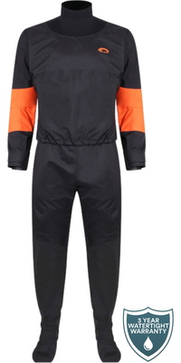 2026 Typhoon Roan Hinge Zip Drysuit 100184 - Orange / Grafite