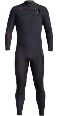 2026 Fato De Mergulho Masculino Xcel Infiniti Com Chest Zip 5/4mm MN54Z2L4 - Black