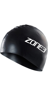 2026 ZONE3 Touca De Natação De Silicone SA24SCAP - Black