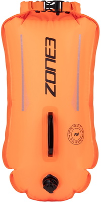 2026 Zone3 Reciclado 28L Boia De Segurança / Dry Saco SA23RSBDB11 - Hi Vis Orange