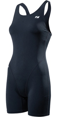 ZONE3 2025 Fato De Banho OWS Renew De Perna Curta Com Pele De Joelho Para Mulher SW22WOWSK101 - Black