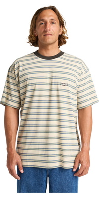2025 Billabong Mens Baxter Crew Neck T-Shirt EBYKT00111 - Sand