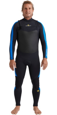 Fato De Mergulho Billabong Oscillator Natural 4/3mm Com Chest Zip Masculino, 2025, 24AW193516 - Royal