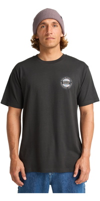 2025 Billabong T-Shirt Rotor Fill Para Homem EBYZT00360 - Washed Black