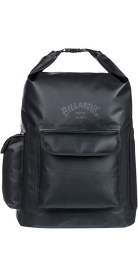 2026 Billabong Storm Dry Mochila Com Fecho Enrolável EBYBP03001 - Black