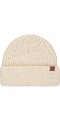 2025 Billabong Womens Alta Rib Beanie EBJHA00121 - White Cap