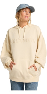 2025 Billabong Moletom Com Capuz Hi Tide Dip Para Mulher 24B413502 - Whitecap