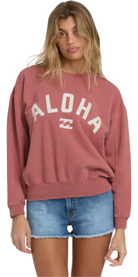 2025 Camisola Mono Aloha Kendal Para Mulher Da Billabong 24B464504 - Dark Coral
